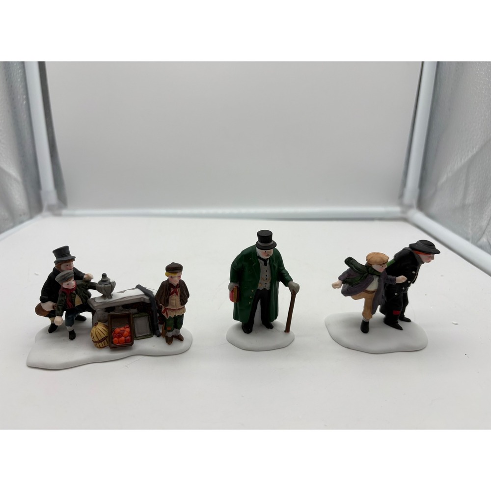 Department 56 Dickens' Village "Oliver Twist" 3-Piece Accessory Set (#55549) - Picture 3 of 11